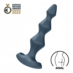 Satisfyer 'LOLLI-PLUG 1', Analvibrator, anthrazit, 14 cm