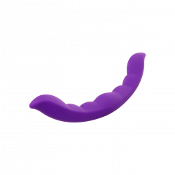 Struktur-Doppeldildo aus Silikon