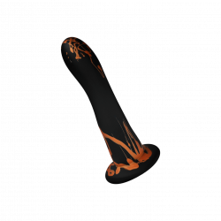 Ylva & Dite - Kajsa - Anal Dildo - Black / Orange