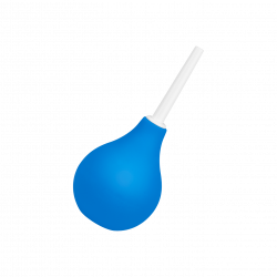 Analdusche mit Pumpball
