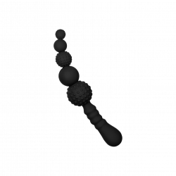 Kugelförmiger Analdildo aus Silikon