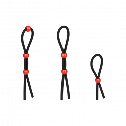 Größenverstellbares Penisring Set, 3 Teile
