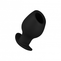 Silikon Analplug mit Tunnel, M