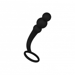 Sinnlicher Analplug mit Hodenring