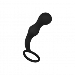 Verführerischer Analplug mit Hodenring