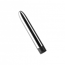Silberner Vibrator im klassischen Design