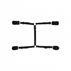 BDSM Bett-Fesselkreuz