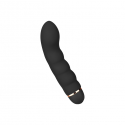 Gewellter G-Punkt-Vibrator aus Silikon