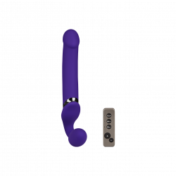 Vibrating Bendable Strap-On - Size XL, 35cm