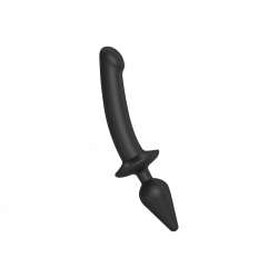 2-in-1 Dildo & Buttplug - Größe XXL, 31,7cm