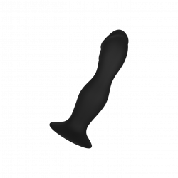Silikon-Analdildo mit Saugnapf