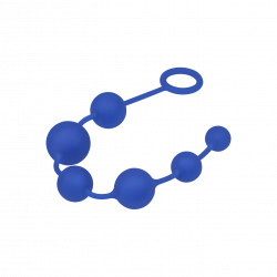 Advanced Silicone Anal Beads, 36 cm