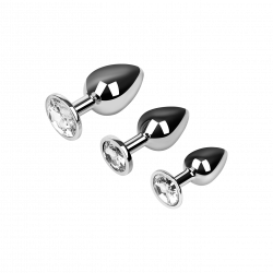 Analplug-Set aus Aluminium