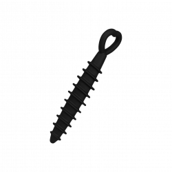 Silikon-Analplug mit Spiralstruktur