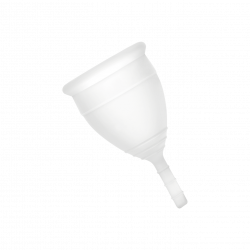 Menstruationstasse aus Silikon