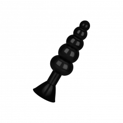 Sinnlicher Soft-Dildo mit Kugelstruktur