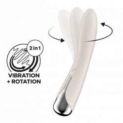 Satisfyer Spinning Vibe 1, 17,5cm (Weiß)