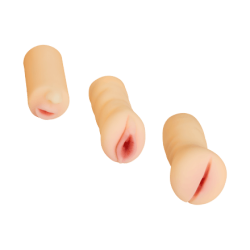 Naturnahes Masturbatoren - Set, 3 Teile