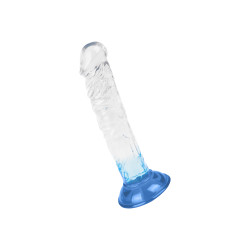 Naturdildo mit Saugfuß, 22 cm