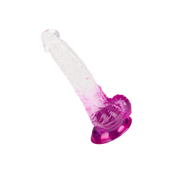 Flexibler Naturdildo mit Saugfuß, 20,5 cm