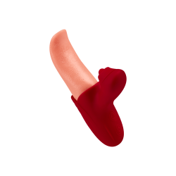 Zungenförmiger Rabbitvibrator, 15,5 cm