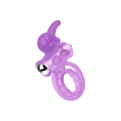 Penis- und Hodenring mit Klitorisreizer, 3-8cm