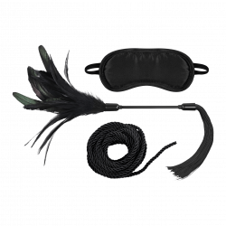 Sex & Mischief - Shadow Tie and Tickle Kit, 4 Teile