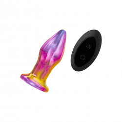 Glamour Glass - Remote Vibe Plug, 10,5cm