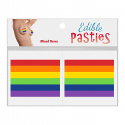 Pride Flag Edible Pasties