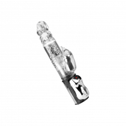 Perlenvibrator mit Klitorisreizer
