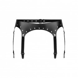 Strumpfhalter aus Leder