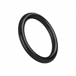 Voluminöser Gummi-Penisring, 5,5cm