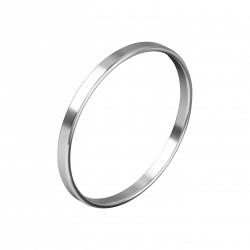 Schmaler Penisring aus Edelstahl, 5,5cm