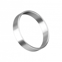 Breiter Edelstahl-Penisring, 4,5cm