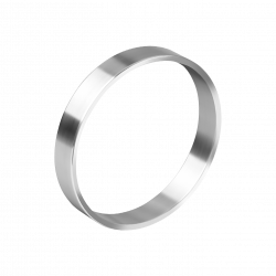 Breiter Edelstahl-Penisring, 5,5cm