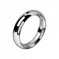 Breiter Edelstahl-Penisring, 4,5cm