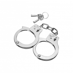 PolizeiHandschellen aus Edelstahl
