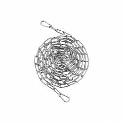 Massive Metallkette, 2 m