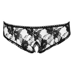 Slip ouvert schwarz
