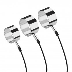 Penisringe für Elektrostimulation, 3Stk.