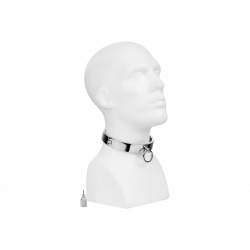 Breites Edelstahl Sklavenhalsband