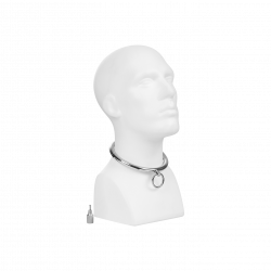 Schmales Edelstahl Sklavenhalsband