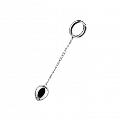 Donut-Ring mit Analdildo, 4,5cm