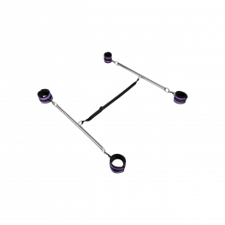 Double Spreader Bar with Soft Cuffs, 4teilig