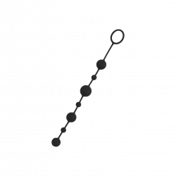 Vielseitige Analkette, 36cm