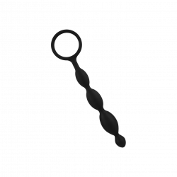 Analkette mit Haltering, 19,5cm