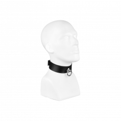 Halsband mit großem Ring, M/L