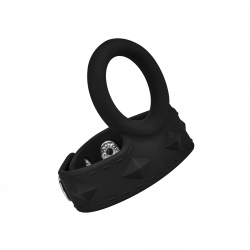 Penis Strap with flexible Cockring, 3 - 6cm
