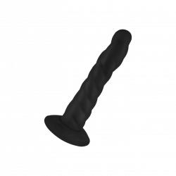 Strap-On-Dildo mit abnehmbaren Saugfuß, 16 cm
