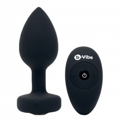 Vibrating Jewel Plug - M/L, 10,5 cm